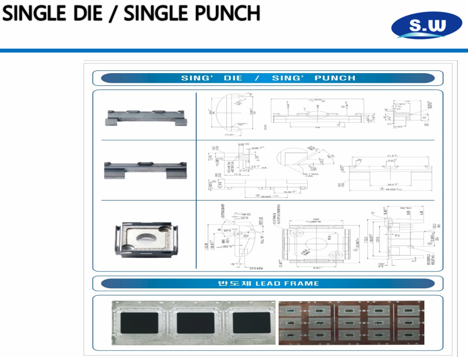 Single Die and Single Punch_ Tools for pressing_ stamping